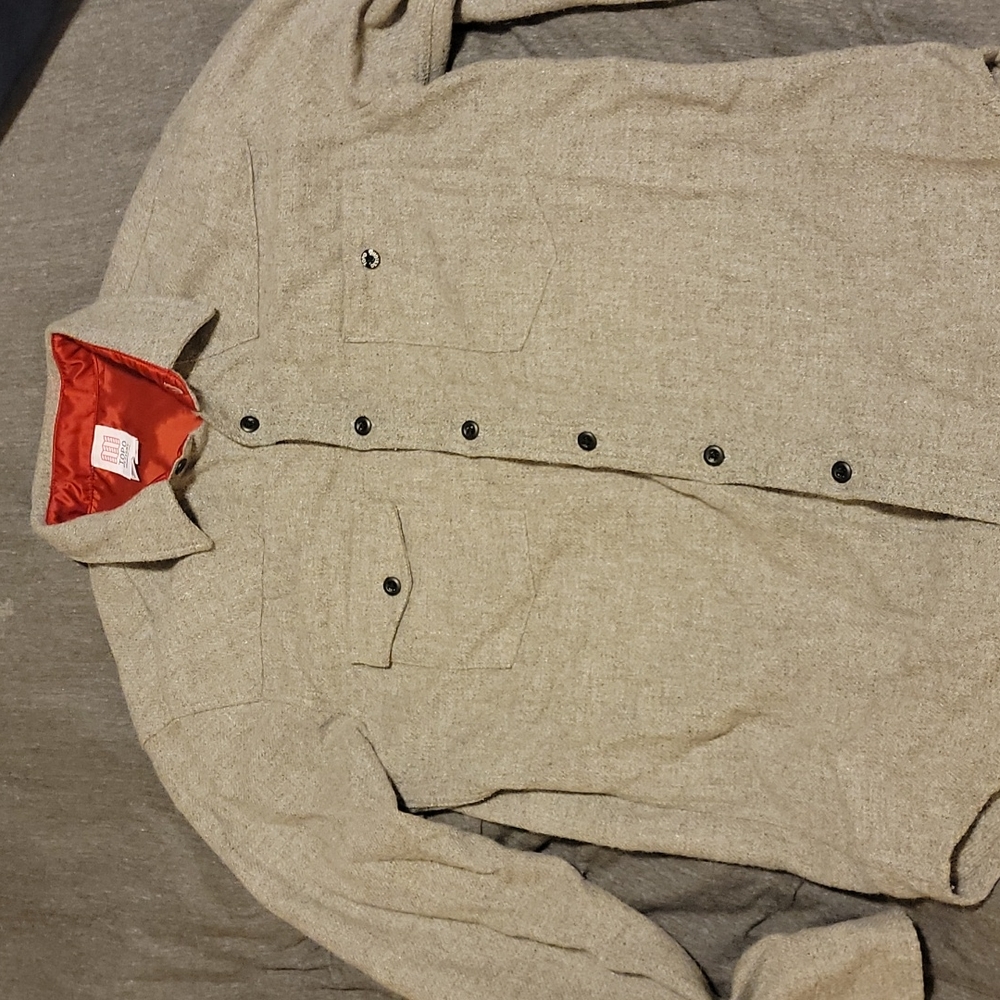 Topo Designs button down heavy shirt flannel Large